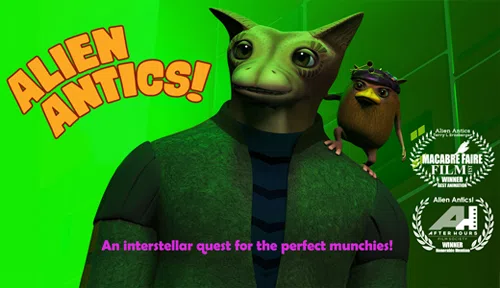 Award-winning independent animated films and character designs by Terry Ernsberger